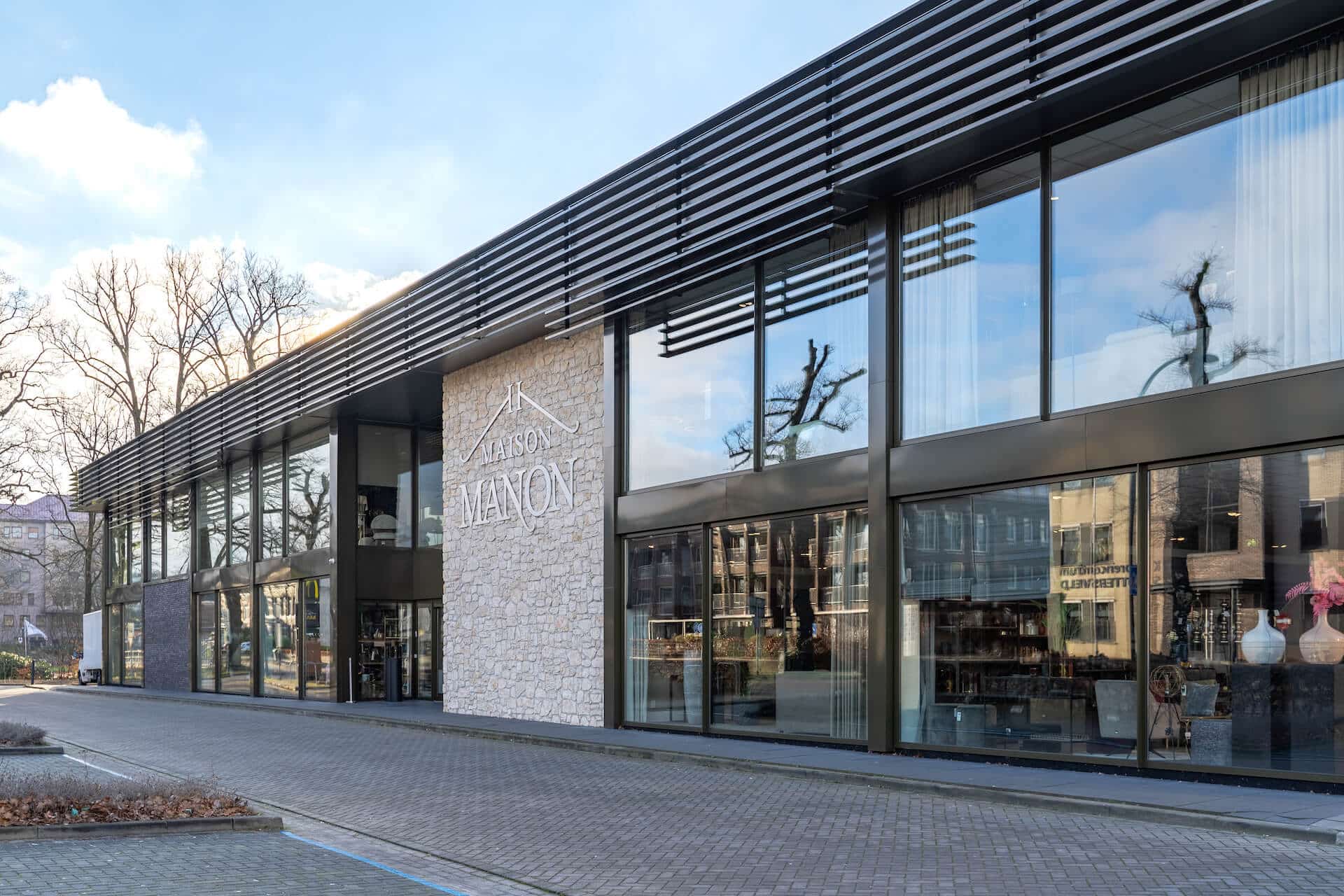 Winkelpand van Maison Manon woonwinkel in Enschede