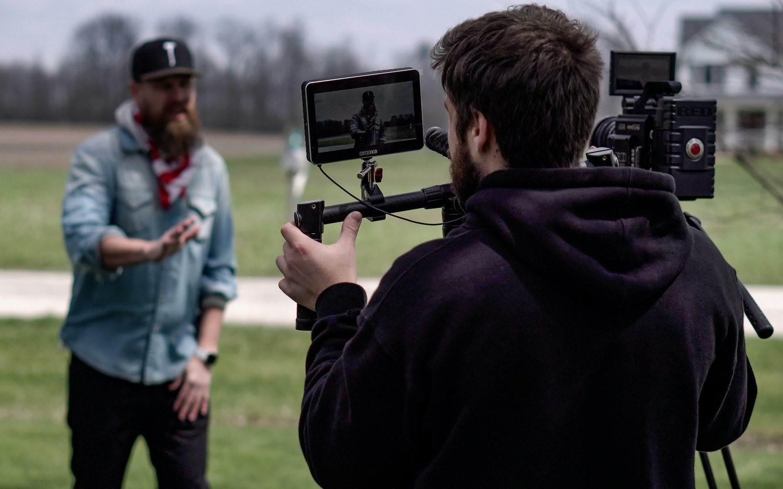 Contentmaker filmt short-form video met smartphone
