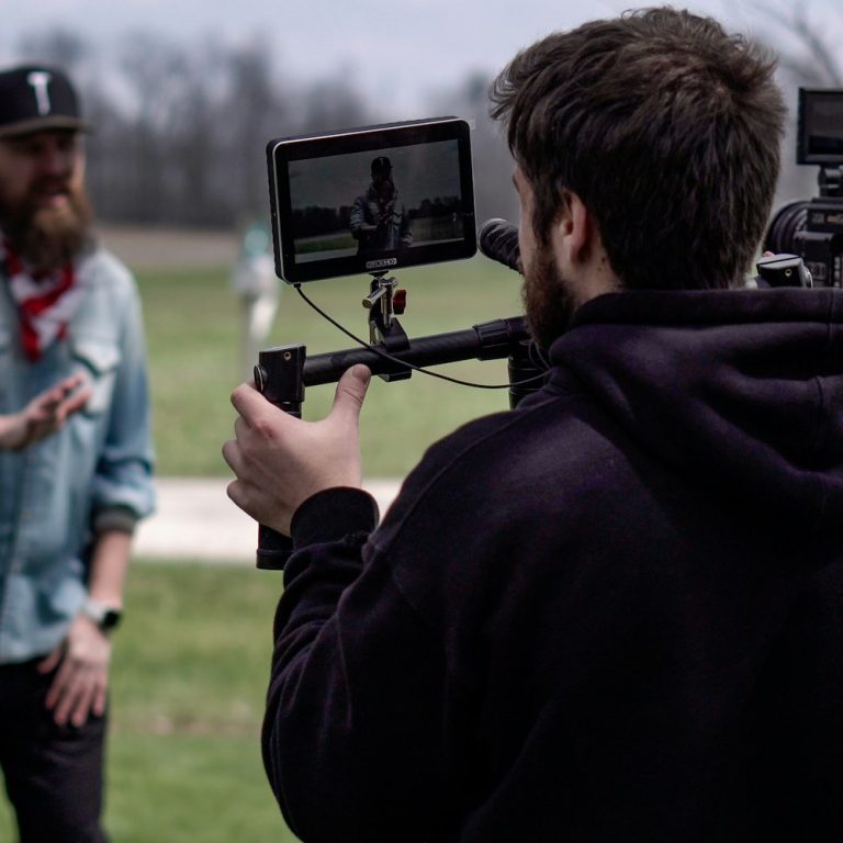 Contentmaker filmt short-form video met smartphone